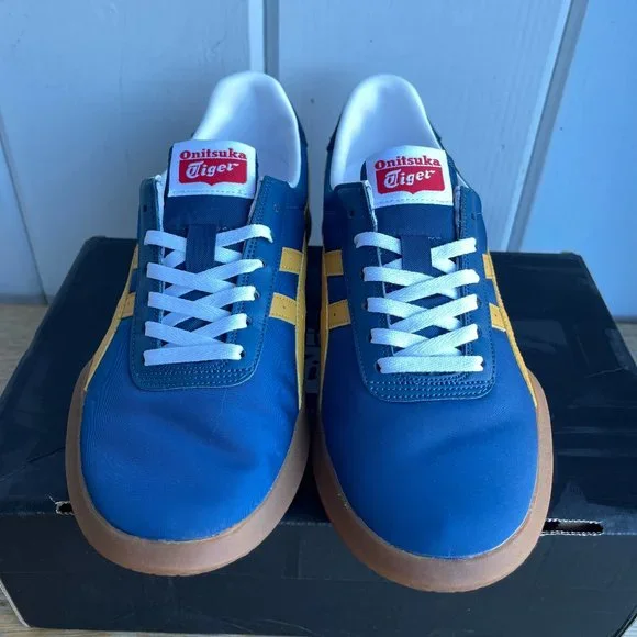 Onitsuka Tiger OHBORI EX MAKO BLUE/TIGER YELLOW - Picture 2 of 6